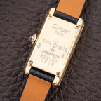 Cartier Tank Mini Allongée Factory Diamond Set Full Set 18k Yellow Gold Ref. 828004 from 1994