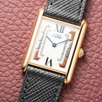 Cartier Must de Tank Vermeil Trinity Dial Reference 590005