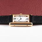 Cartier Must de Tank Vermeil Trinity Dial Reference 590005