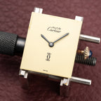 Cartier Tank Must de Vermeil Lemon Champagne Dial GM from 1990s