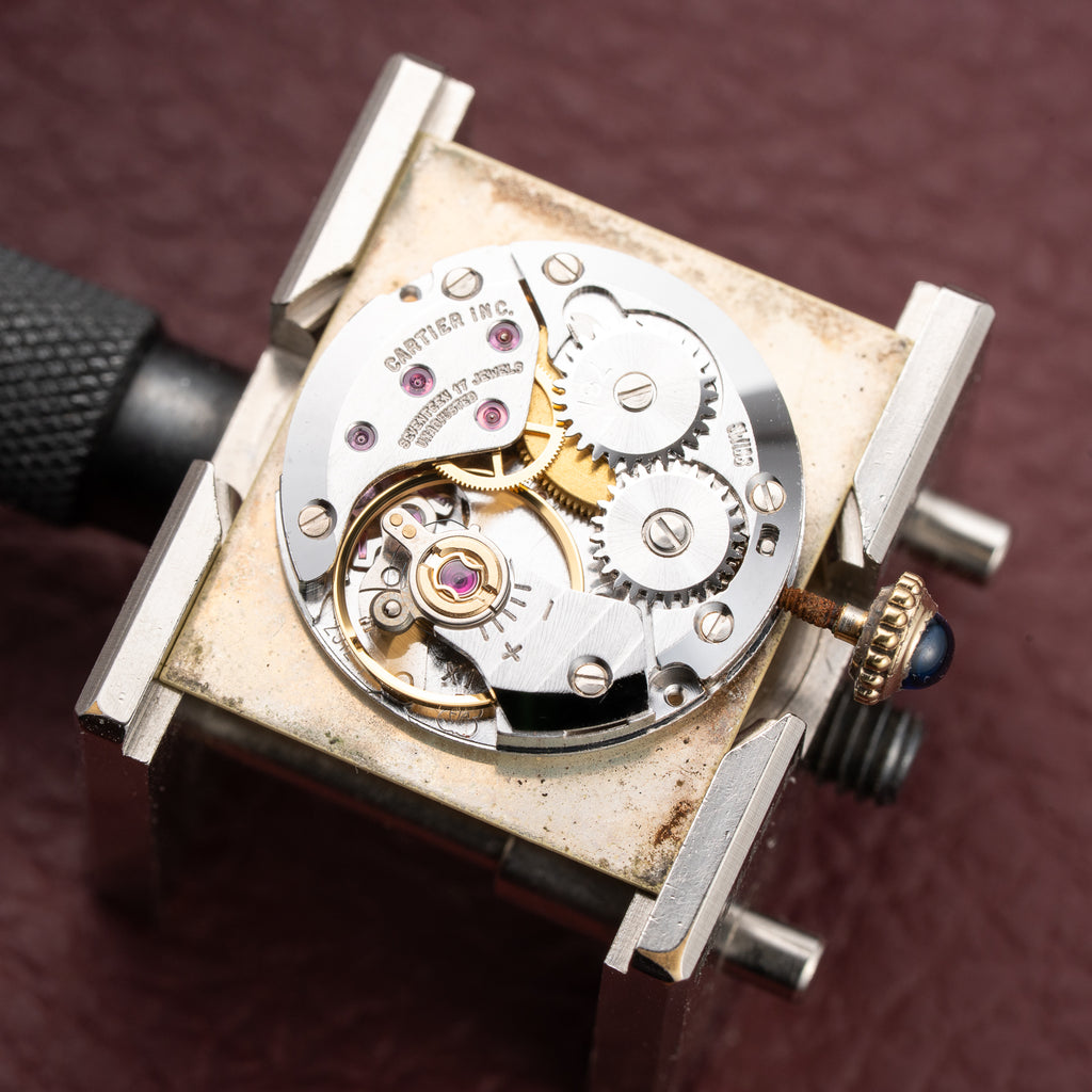 Cartier Tank Must de Vermeil Lemon Champagne Dial GM from 1990s