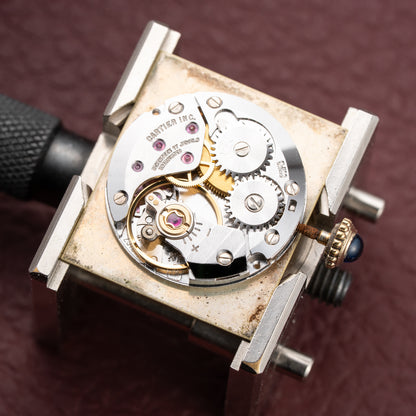 Cartier Tank Must de Vermeil Lemon Champagne Dial GM from 1990s