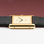 Cartier Tank Must de Vermeil Lemon Champagne Dial GM from 1990s