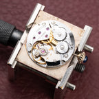 Cartier Tank Must de Vermeil Burgundy Red Dial GM from 1980s