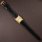 Cartier Tank Must de Vermeil Lemon Roman GM from 1980s