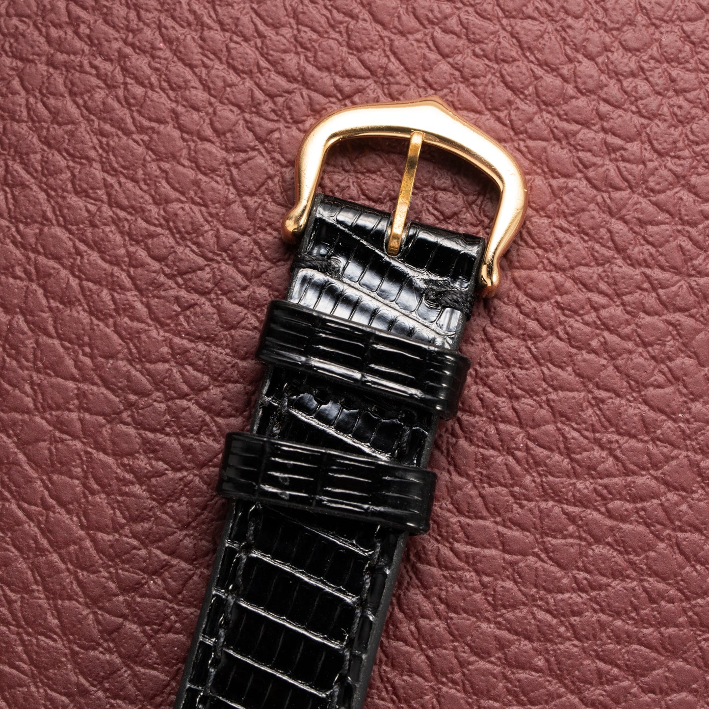 Cartier Must de Tank Vermeil Black Dial Full Set Ref 5057001 from 2003