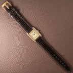 Cartier Must de Tank Vermeil Art Deco Roman Dial PM Reference 3 66001