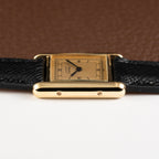Cartier Must de Tank Vermeil Art Deco Roman Dial PM Reference 3 66001
