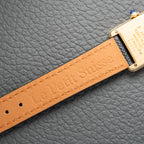 Cartier Must de Tank Vermeil Hollow Big Roman Mirror Dial Ref 3 66001 Quartz PM Cartier Service 2025