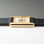 Cartier Must de Tank Vermeil Hollow Big Roman Mirror Dial Ref 3 66001 Quartz PM Cartier Service 2025