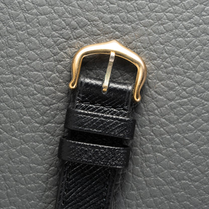 Cartier Must de Tank Vermeil Hollow Big Roman Mirror Gold Dial Quartz PM Ref 3 66001