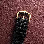 Cartier Tank Must de Vermeil Black Dial PM 1980s