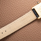 Cartier Tank Must de Vermeil Black Dial PM 1980s Model