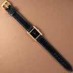 Cartier Tank Must de Vermeil Black Dial PM 1980s