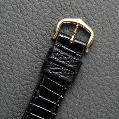 Cartier Tank Must de Vermeil Black Dial PM Full Set from 1987