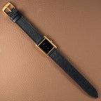 Cartier Tank Must de Vermeil Black 'Onyx' Dial GM Full Set from 1989 with Provenance!