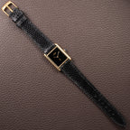 Cartier Tank Must de Black Onyx Dial Vermeil GM from 1980s