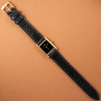 Cartier Tank Must de 'Onyx' 'Black "Spider" Dial Vermeil Ref. 3 66001 from 1980s