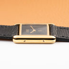 Cartier Tank Must de 'Onyx' 'Black "Spider" Dial Vermeil Ref. 3 66001 from 1980s