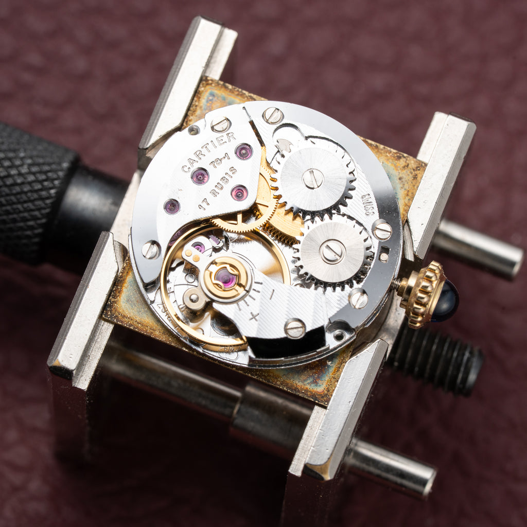 Cartier Tank Must de Vermeil "Discor" Dial PM from 1980s