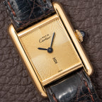 Cartier Tank Must de Vermeil "Discor" Dial PM from 1980s