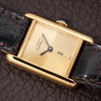 Cartier Tank Must de Vermeil "Discor" Dial PM from 1980s