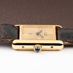 Cartier Tank Must de Vermeil "Discor" Dial PM from 1980s