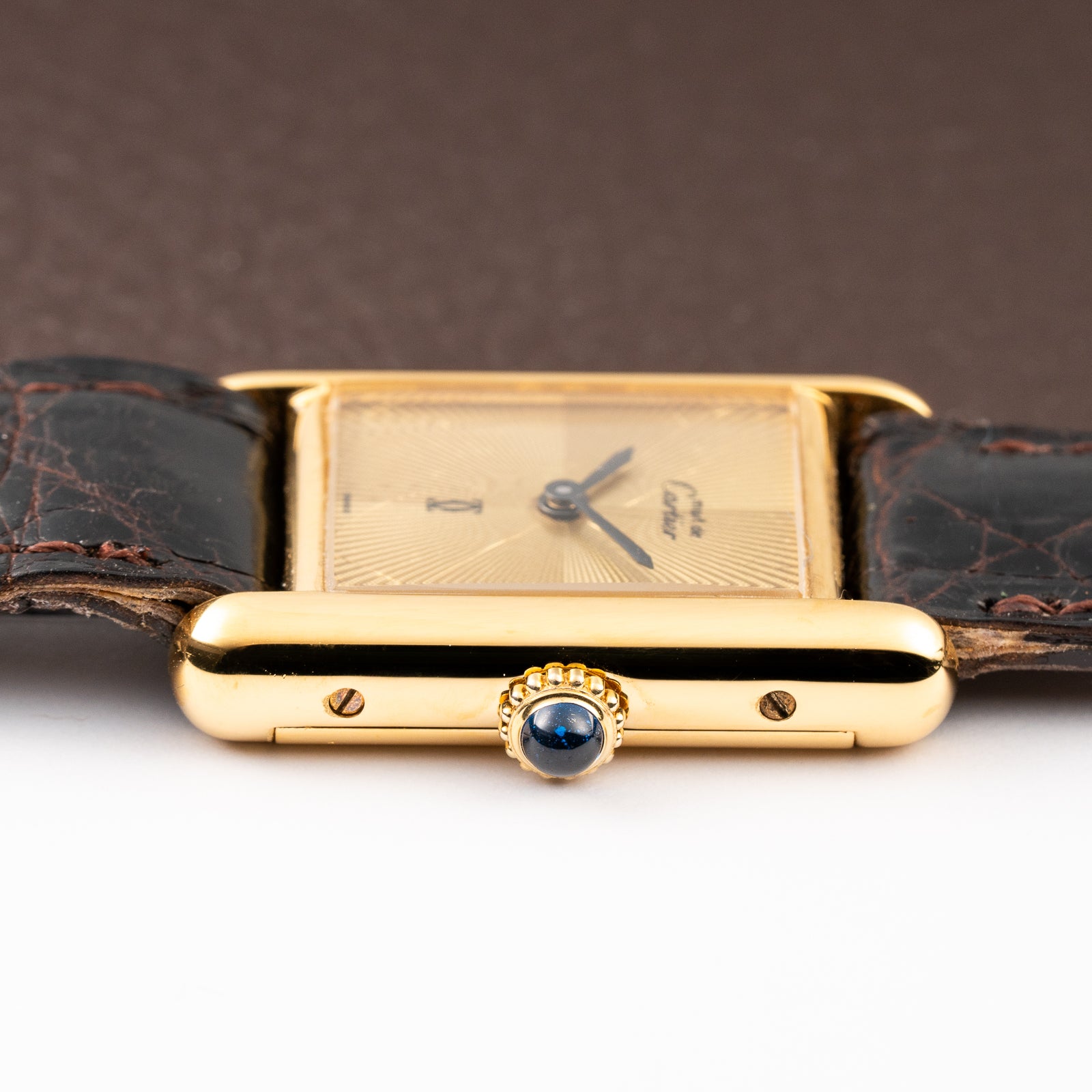 Cartier Tank Must de Vermeil "Discor" Dial PM from 1980s