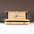 Cartier Tank Must de Vermeil "Discor" Dial PM from 1980s