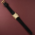 Cartier Must de Tank Vermeil Lemon Roman Dial Reference 681006