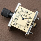 Cartier Must De Tank Vermeil Lemon Roman Dial GM