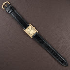 Cartier Must De Tank Vermeil Lemon Roman Dial GM