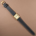 Cartier Must de Tank Vermeil Lemon Roman Dial Reference 590005