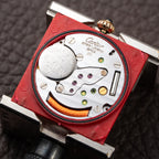 Cartier Must de Tank Vermeil Grey Art Deco Dial Reference 590005 from 1990s