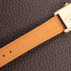 Cartier Tank Must de Blue Lapis Lazuli Dial Vermeil PM 1980s