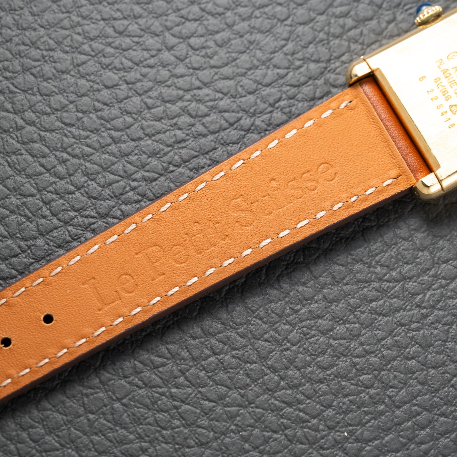 Cartier Must de Tank Vermeil Lemon Roman Dial – 1990s