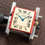 Cartier Tank Must de Lemon Roman Dial Cartier Service 2026 Vermeil PM Ref. 3 66001 from 1980S
