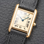 Cartier Tank Must de Lemon Roman Dial Cartier Service 2026 Vermeil PM Ref. 3 66001 from 1980S