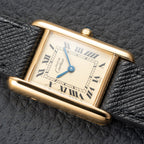 Cartier Tank Must de Lemon Roman Dial Cartier Service 2026 Vermeil PM Ref. 3 66001 from 1980S
