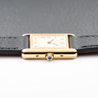 Cartier Tank Must de Lemon Roman Dial Cartier Service 2026 Vermeil PM Ref. 3 66001 from 1980S
