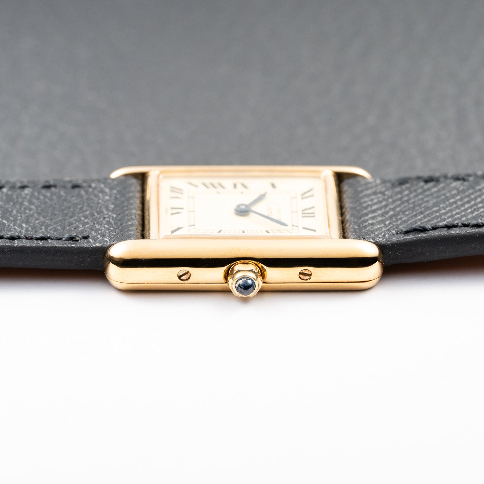 Cartier Tank Must de Lemon Roman Dial Cartier Service 2026 Vermeil PM Ref. 3 66001 from 1980S