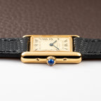 Cartier Tank Must de Lemon Roman Dial PM Vermeil Reference 5057001