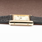 Cartier Tank Must de Vermeil Lemon Roman Dial PM from 1980s