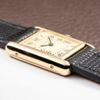 Cartier Tank Must de Vermeil Lemon Roman Dial PM from 1980s