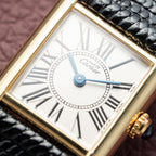 Cartier Must de Tank Vermeil White Opaline Roman Dial PM Ref. 5057001