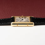Cartier Must de Tank Vermeil White Opaline Roman Dial PM Ref. 5057001