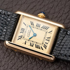 Cartier Tank Must de “Lemon” Roman Dial PM Vermeil PM Ref. 2415 from 1990s