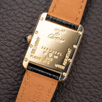 Cartier Tank Must de “Lemon” Roman Dial PM Vermeil PM Ref. 2415 from 1990s