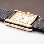 Cartier Tank Must de “Lemon” Roman Dial PM Vermeil PM Ref. 2415 from 1990s