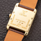 Cartier Tank Must de Vermeil White Roman Dial PM Quartz Ref. 2415 From 2000s